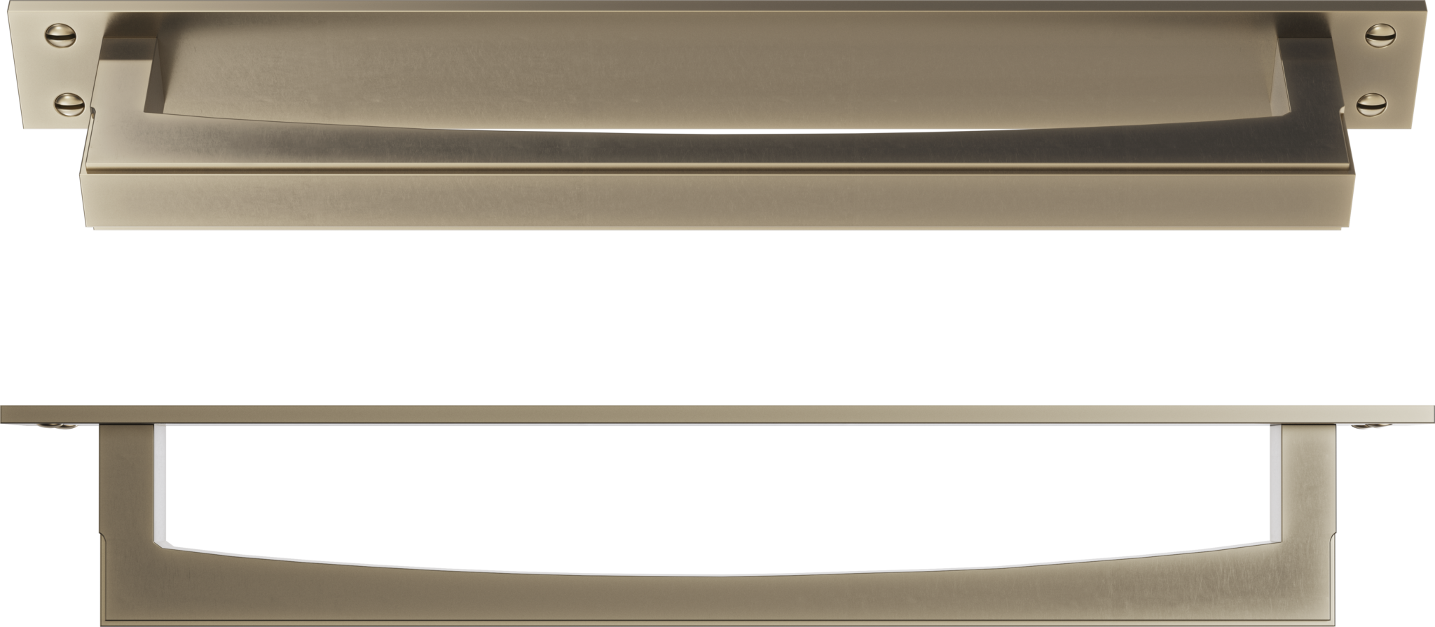 11” Appliance Pull + Backplate THE GALLEY® Reinvent Your Kitchen