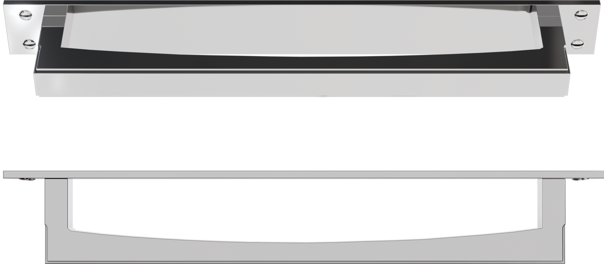 11” Appliance Pull + Backplate THE GALLEY® Reinvent Your Kitchen