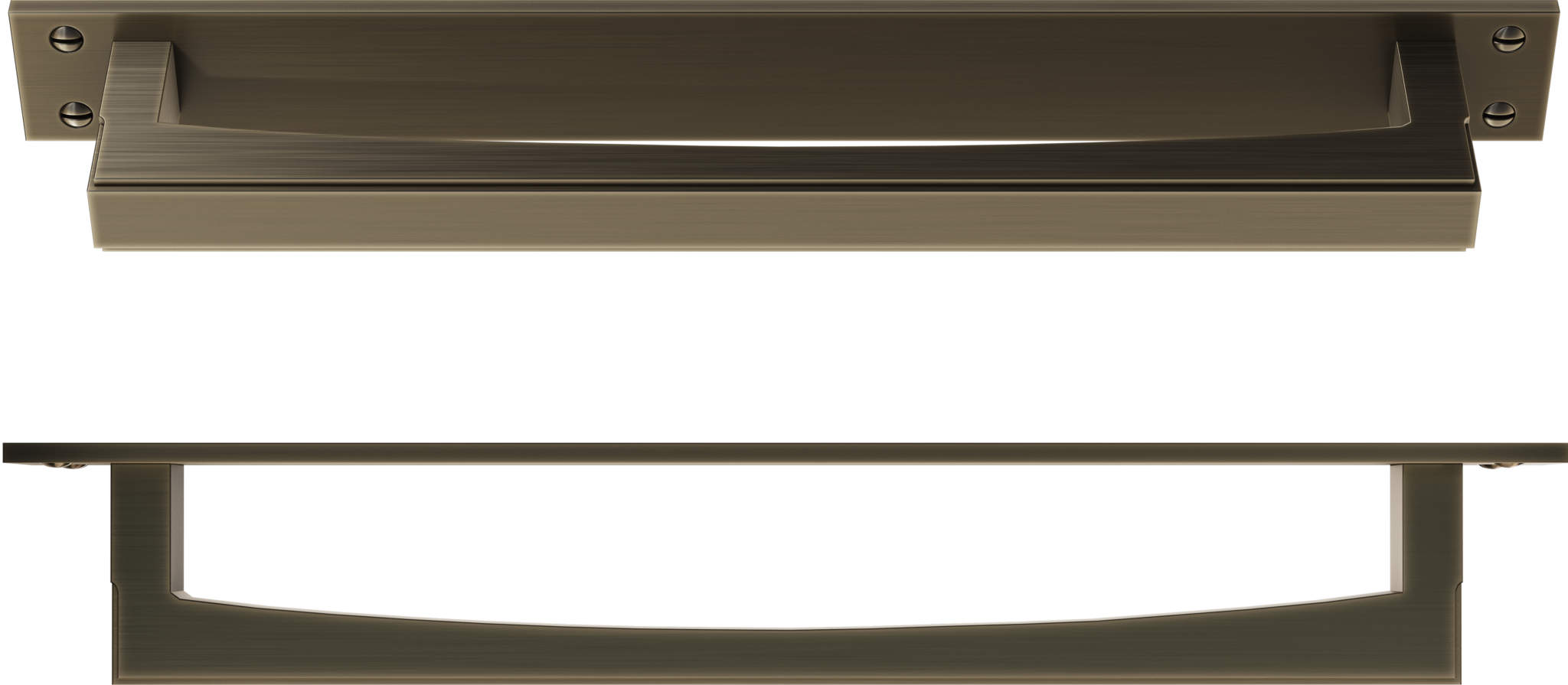 11” Appliance Pull + Backplate THE GALLEY® Reinvent Your Kitchen