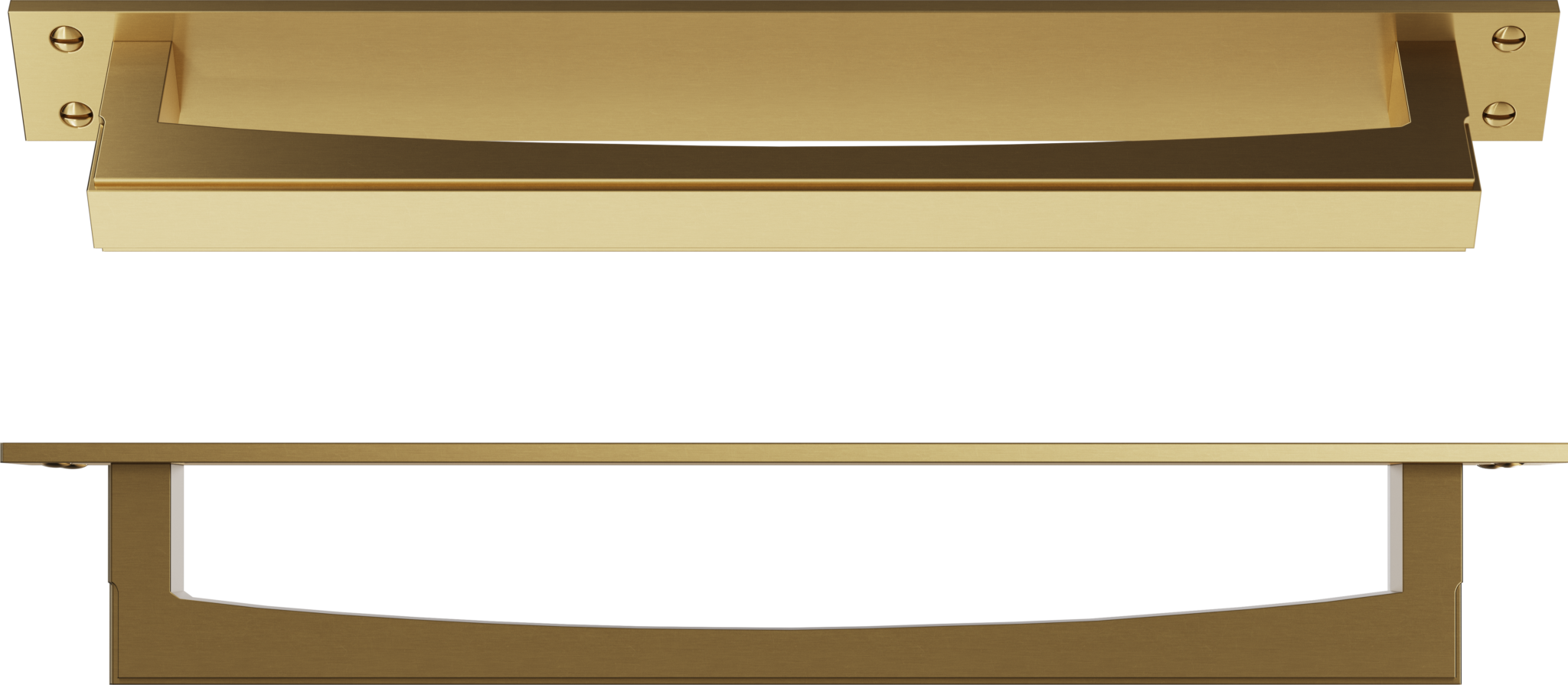 11” Appliance Pull + Backplate THE GALLEY® Reinvent Your Kitchen