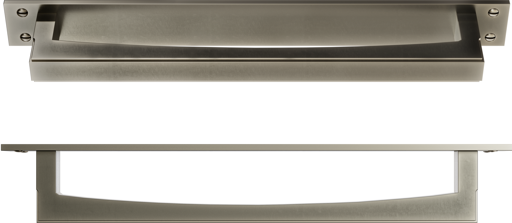 11” Appliance Pull + Backplate THE GALLEY® Reinvent Your Kitchen