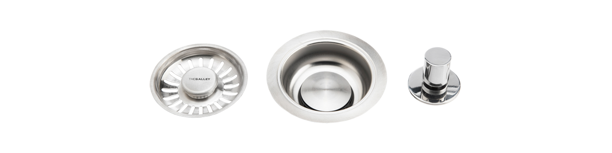 Auto Strainer Basket with Polished Knob - ADRNPSS
