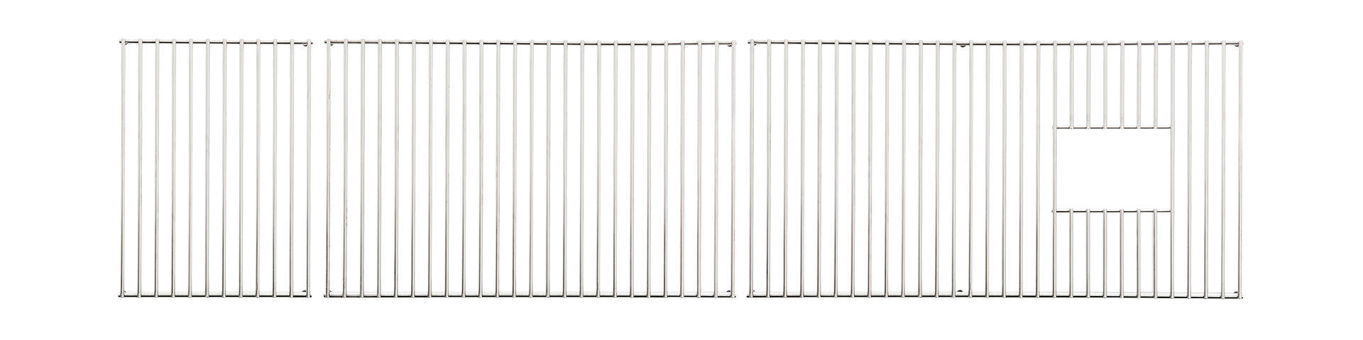 Bottom Grate Set for IWS 4X4C - BG4X4C3SS
