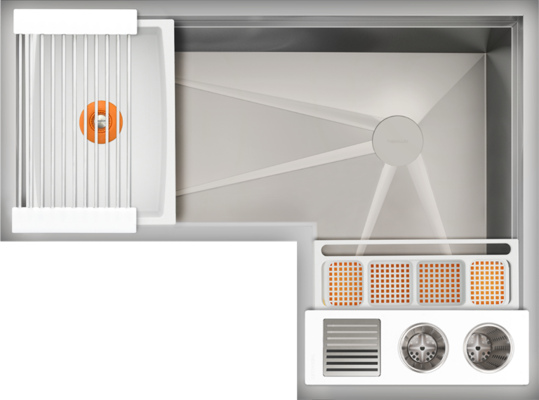 Ideal Corner WashStation™ 4X3C The Galley® The Original Kitchen