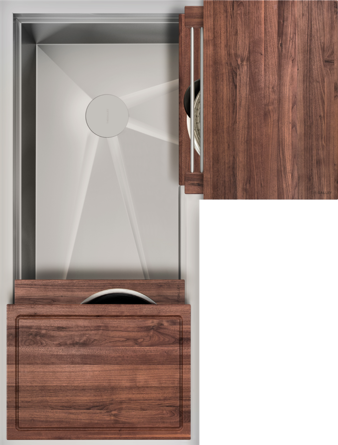 4’X3’ Corner Workstation THE GALLEY® Reinvent Your Kitchen