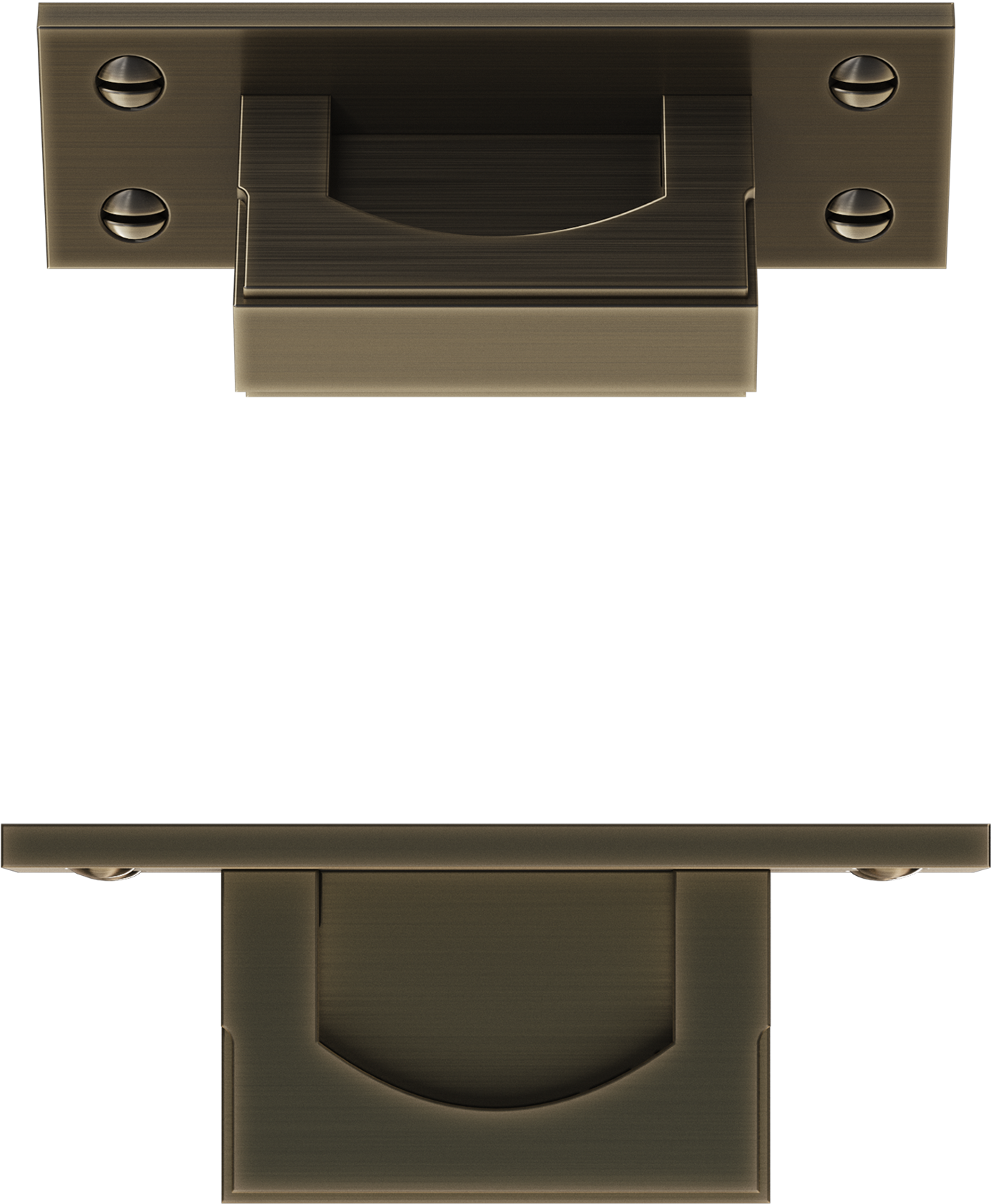 2” Knob + Backplate THE GALLEY® Reinvent Your Kitchen