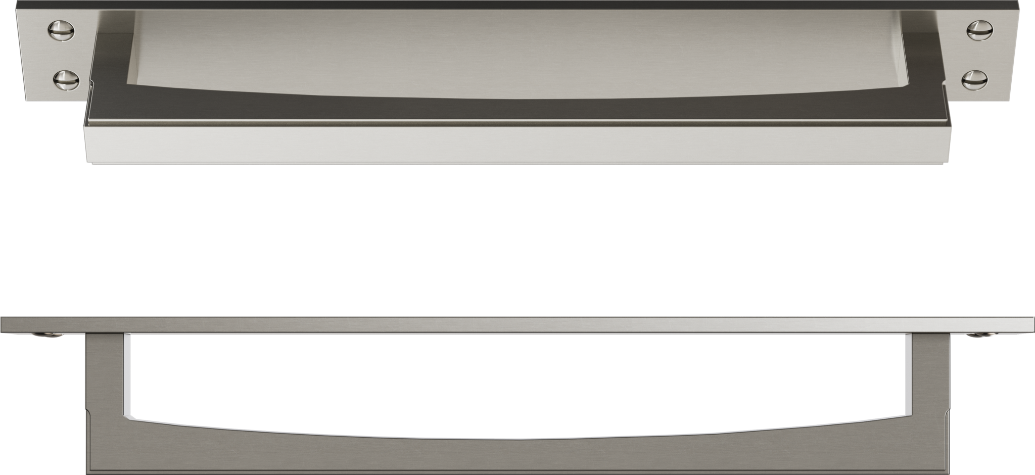 9” Medium Pull + Backplate THE GALLEY® Reinvent Your Kitchen